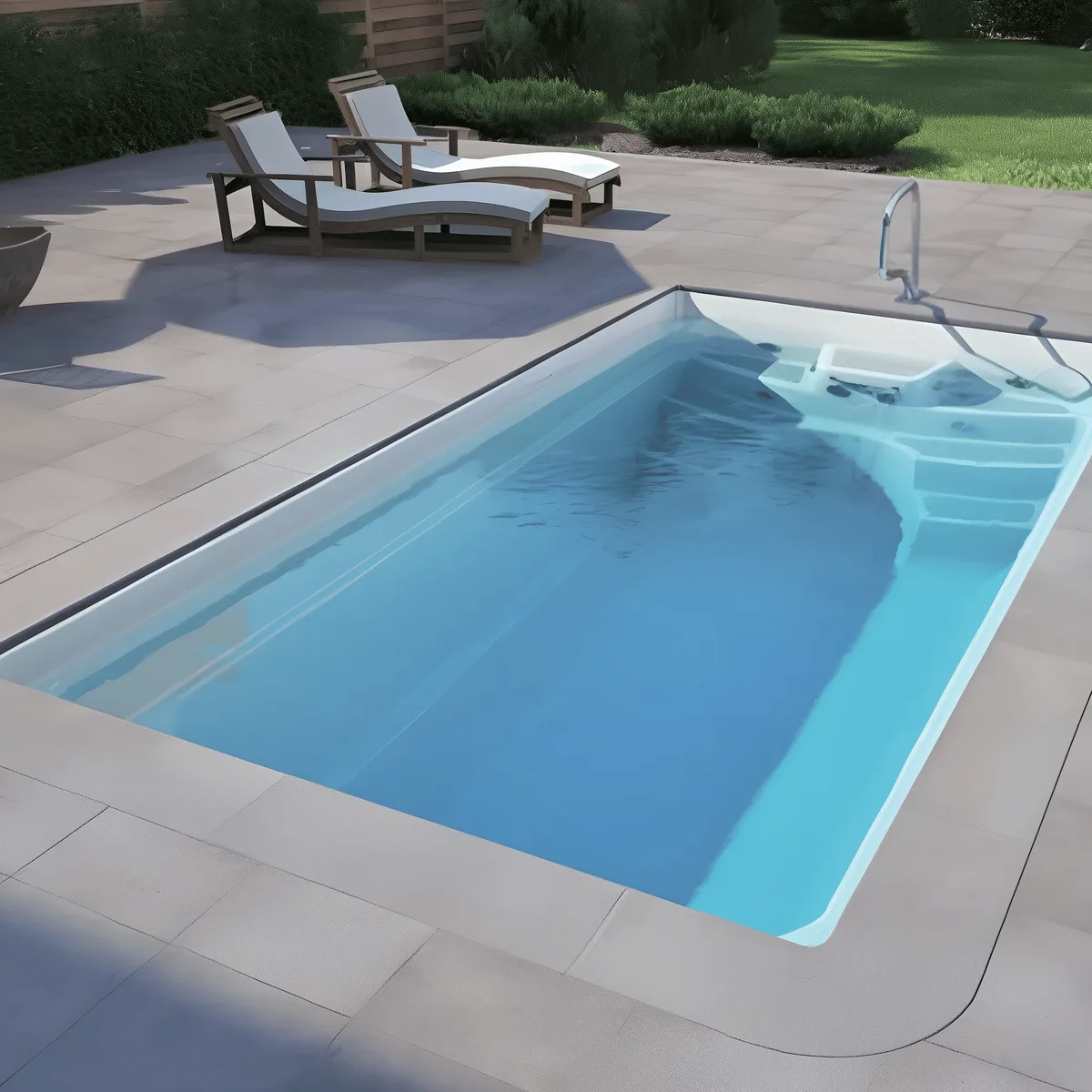 Композитный бассейн Laguna 5 — вид сверху в Тюмени