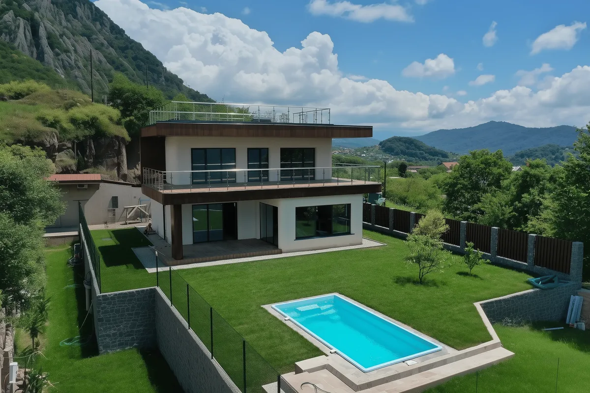 Композитный бассейн Laguna 6 — визуализация в Тюмени